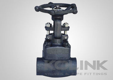 Gemaakte stalen bolk klep SW-eind NPT-draadklasse 800-2500
