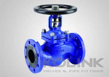 Bellows Seal Globe Valve DIN EN PN 16 - 63, Gegote staal flensterde stopklep