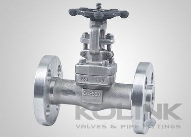 Gemaakte staalpoortklep met flenzen F304 F316 CL150-2500