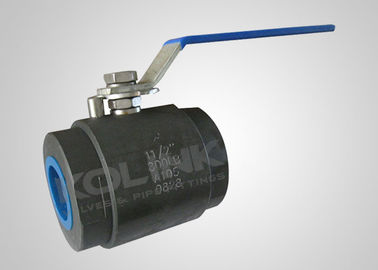 2-pc gesmeed stalen kogelklep Socket-geveld SW einde 1000WOG 3000PSI Klasse 2500