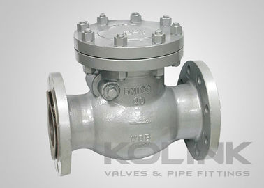 Gegote stalen schommelklep, klasse 150-1500 Niet-terugkeerklep WCB Flanged