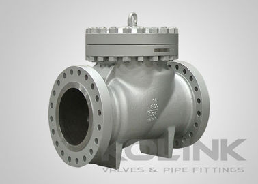 API 6D Swing Check Valve, volop openend gietstaal non-return valve