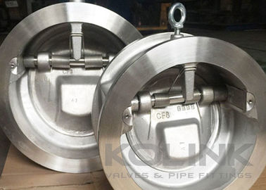 Tiltplaat Wafer Check Valve, veerbeladen non-return valve