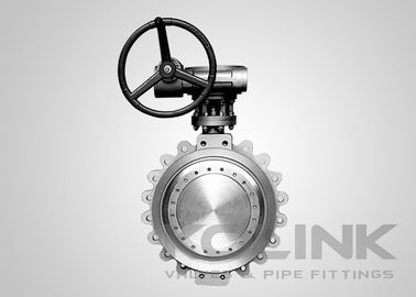 Drievoudig excentrische vlinderklep met nokken, metalen zitting DN50-DN1200