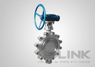 Drievoudig excentrische vlinderklep met nokken, metalen zitting DN50-DN1200