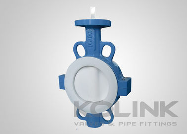 PTFE-gevoerde vlinderklep concentrisch 2-48 inch Klasse 150