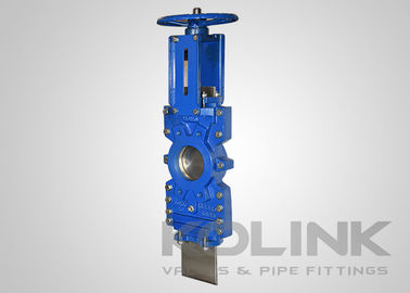 O-poort Messer Gate Valve Door de leiding 2-Pc Messer Valve, Bubble Tight Sealing