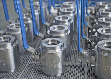 2-pc gesmeed stalen kogelklep Socket-geveld SW einde 1000WOG 3000PSI Klasse 2500