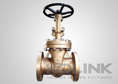 Bronzen poortklep, koperen poortklep gesloten motorkap Zeewater Zout water