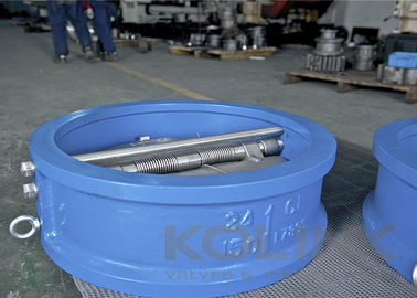 Ductiel ijzeren wafer checkklep dubbele plaat 2-48 inch klasse150-1500
