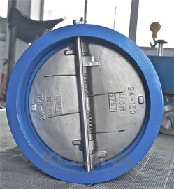 Ductiel ijzeren wafer checkklep dubbele plaat 2-48 inch klasse150-1500