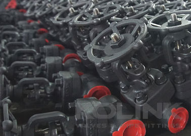 Socket-gelaste gesmede stalen schuifafsluiter Klasse 800-2500