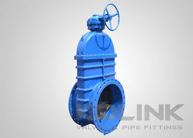 Ductile ijzeren poortklep PN10-25 met rubberen stoel en handwiel