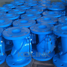 Rubber Flapper Swing Check Valve Ductle Iron GGG50 Niet-terugkeerventiel
