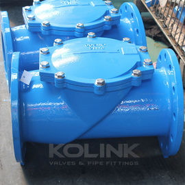 Rubber Flapper Swing Check Valve Ductle Iron GGG50 Niet-terugkeerventiel