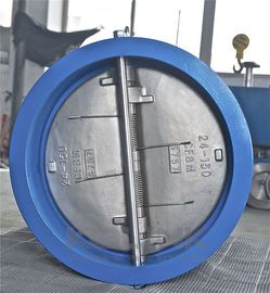 Dubbeldeurscontroleventiel, dubbelplaat Wafer Non-Return Valve, ductiel ijzer