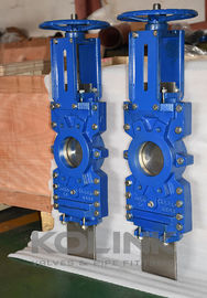 O-poort Messer Gate Valve Door de leiding 2-Pc Messer Valve, Bubble Tight Sealing